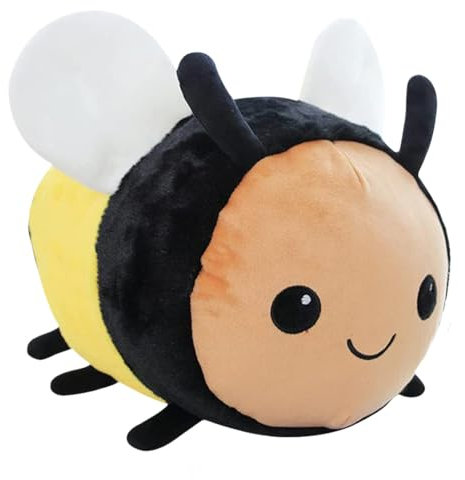 LGWJHCY Bienen Plüschtiere, Weiche Bienen Kuscheltier Spielfigur Plüsch, Bumblebee Plüsch Spielzeug, Tolles Geschenk für Jungen Und Mädchen Zum Fantasievollen Spielen.