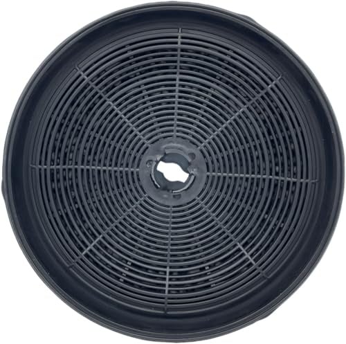 Berfico Aktivkohle-Ersatzfilter/passend für Airlux, Atag, Etna, Hotpoint (690073176, 9174220018, 49016875, ACM62, ACK00024, 50290910004, 31028, 89000751, CHF180/B, D180, 815194, ACC917) / 1 Stück