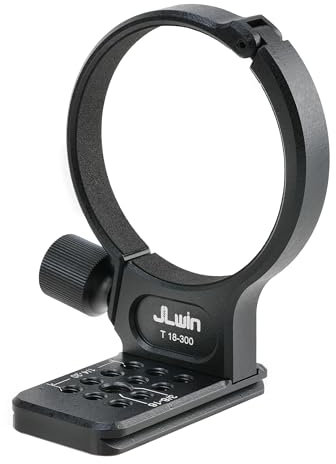 Hersmay 74 mm Metall-Objektivmanschette Stativschelle für Tamron 18–300 mm F3.5–6.3 Objektivstativ, Halsband, Kameralinse, Stativringadapter