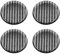 4 Stück Auto-Radkappen Aufkleber für Opel Corsa D B E, Radaufkleber,Hitzebeständiger Radnaben Mitteldeckel Ersatz,56mm
