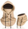 TAGVO Winter Thermal Fleece Sturmhauben, weiche und warme verstellbare Kapuze Hut Skifahren Gesichtshaube Halswärmer Wärmer,zum Laufen Skifahren Radfahren Motorräder Wandern - Männer & Frauen