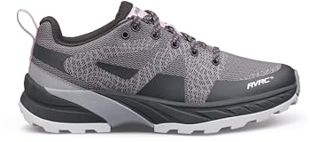 RevolutionRace Daytrek Walking Shoes da Donna, Scarpe da Trekking Leggere e Traspiranti, Black/Grey, 36