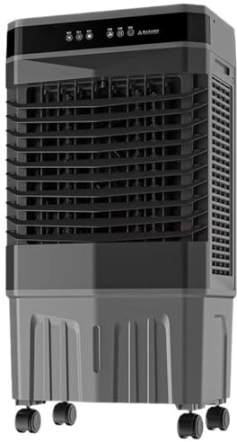 GWFBLID Portable Air Conditioner 3-IN-1 Energy Efficient Portable AC Unit with Remote Control Air Cooler with 120° Oscillating 50l Extra Large Water Tank 12 Hour Timer Cooling Fan for Room Campervan