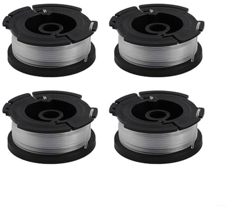 Replacement For Strimmers Line For Black And Decker With Trimmer Spool Cover For Brush Cutter, Line Cap Trimmer And Brush Cutter(4X Thread Spool)