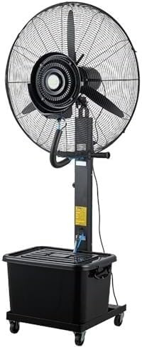 RRrawgff Brumisateur Ventilateur Extérieur Kit Étanche et Durable avec Réservoir d'eau de 42 L pour Brise Fraîche de Patio