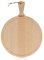 BOSKA Servierbrett Rund Amigo L/für Käse, Tapas oder Brot / 33 cm/Holz/Braun / 445 x 330 x 20 mm