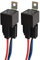 Gebildet JD1912 Car Relay Harness 12V 40A 4 Pin SPST 12AWG Harness Sockets with Color-labeled Wires for Automotive Truck Van Motorcycle Boat (Pack of 2)
