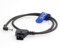 Eonvic 12V V-Mount D-Tap to 2.1x5.5mm DC Barrel Power Cable for Atomos Shogun Monitor (Right Angle DC Cable)