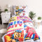 Jerry Fabrics F - Bettwäsche, Motiv: Paw Patrol, 2-teilig, für Kinder, Bettbezug wendbar, 140 x 200 cm, Kissenbezug 70 x 90 cm, Bettwäsche 100 % Baumwolle