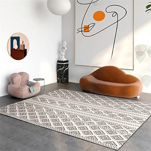 joop Teppich grau Grauer Teppich Wohnzimmer minimalistisch gestreifter geometrischer Salonteppich langlebig Baby Teppich mädchen 200X300CM Teppich groß 6ft 6.7''X9ft 10.1''