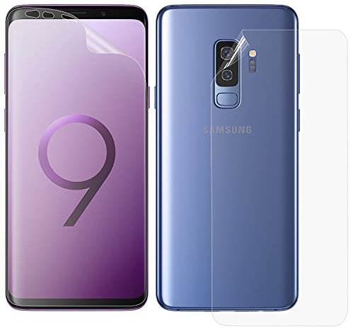 Visiodirect Film ecran Avant et arrière de Protection en hydrogel Souple pour Samsung Galaxy S9 5.8