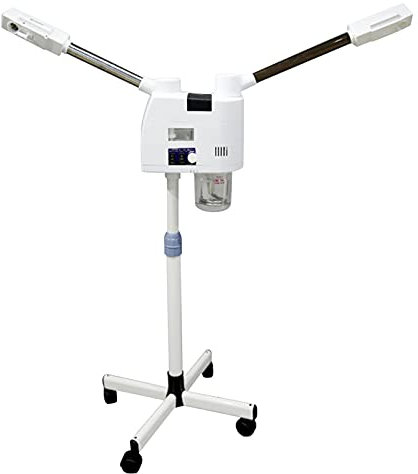Vapozon Bedampfer Ozon Gesichtsdampfer Gesichtssauna Facial Steamer Spa Doppelrohr Heiße und Kalte Dampfgerät