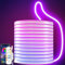 KANTUTOE LED Neon Rope Lights, 5m RGB LED Strip, Music Sync App/Remote Control, IP67 Waterproof Gaming Neon Strip Lights for Bedroom Indoor Outdoor Décor