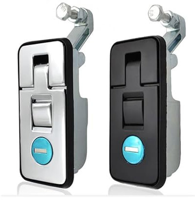 Compression Lock Latch Handle for Toolbox Camper Trailer Truck Caravan Lock Canopies Motorhome Lock Suitcase Luggage Lock 1Pcs(109mm Silver)