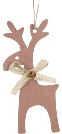 Eauptffy Ciondolo natalizio per albero di Natale, decorazione natalizia, decorazione natalizia, decorazione per la casa, palline di Natale e regalo, d, Taglia unica