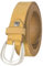 bruno banani Ledergürtel Damen Vollrind Nubukleder senfgelb, Größe/Size:105, Farbe/Color:gelb