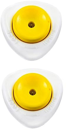 UTHCLO 2 Pièces Séparateur Passoire Blanche Filtre