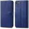 GAPlus iPhone 6 6S Case - Premium Wallet Leather Flip Case Cover For iPhone 6 6S With [Card Holder] [Magnetic Closure] (Blue)