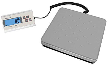 Escali 120S Plate-forme Granda, Balance de variation 264 Lb / 120 Kg, 1x1, Acier inoxydable, Argenté