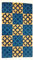 HELGUEFER-Felpudo Coco baldosa Bilbao/Barcelona, Medidas 40 x 70 y 1,6 cm Grosor