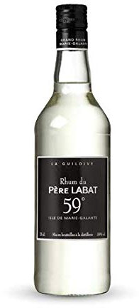 Les5CAVES - PERE LABAT BLANC 59° Rhum blanc agricole Bouteille 70CL