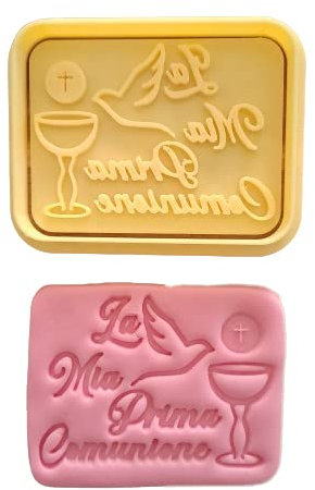 La Mia Prima Comunione - Cookies Cutter - Formina per Biscotti e PDZ (8cm)