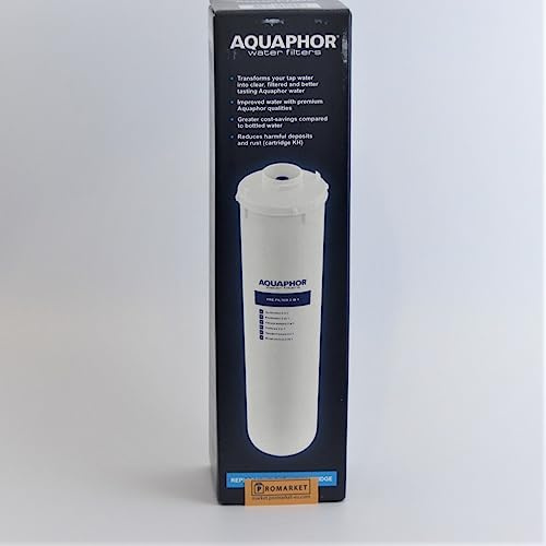 K1 Kartusche Ersatzwasserfilter Wasserfilter Ersatzfilter - 2-in-1 Wasserfilter aus Aktivkohle Aqualen & Polypropylen AQUAPHOR