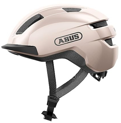 ABUS Fahrradhelm Purl-Y – geeignet für E-Bike und S-Pedelec – stylisher NTA-Schutzhelm für Erwachsene und Jugendliche – Beige, Größe S