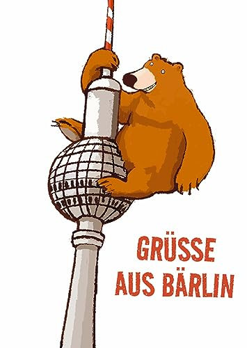 Inkognito Postkarte, Motiv: ''Grüße aus Berlin'' | Künstler: Henrike Wilson | Art-Nr.: 29398 | vom Berliner Verlag