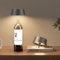 Aispsun 2PCS lampes de bouteille LED à intensité variable, 3000K, fixation de lampe de bouteille IP54 LED pour utilisation intérieure et extérieure, Rechargeable pour restaurant et bar (Anthracite)