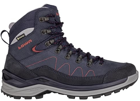 LOWA Stiefel mittel TORO PRO GTX MID Ws navy/rotholz, 39.5