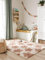 benuta Lytte Kinderteppich Gobi - Rosa 140x200 cm - Kunstfaser - Rechteckig & im Style: Kindermotive, Scandi Living - Pflegeleicht für Kinderzimmer, Wohnzimmer, Schlafzimmer