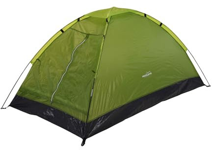 Well Home Tienda de Campaña Monodomo para 2 Personas en color Verde 200x120x100cm