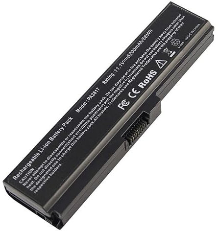 ZEM1 Batterie pour PC Compatible Toshiba Satellite PA3816U-1BRS PA3817U-1BRS PA3818U-1BRS PA3819U-1BRS PABAS227 PABAS228 PABAS229 PABAS230 10.8V 5200Mah