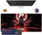 CSYJYMCFX Tapis de Souris Anime Itachi | Tapis de Souris Lavable Géant XL (35.4 × 15.7 × 0.12) | Prise Antidérapante + Bordures Renforcées | Surface Durable pour Jeux, Bureau et Maison