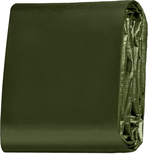 Telone Impermeabile per esterno,tarp,telone occhiellato impermeabile,Telo Protettivo Multiuso per Barche, Legno, Piscina, Mobili da giardino, Auto
