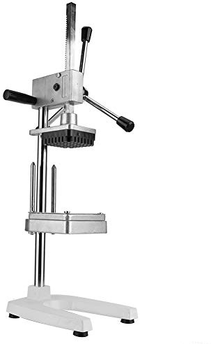 Cocoarm frites sur Pied en Alliage d'aluminium avec 3 Tailles de Lame 67 X 22,5 X 17,5 Cm pour la Cuisine à Domicile, Préparation de Repas, de Pommes de Terre, Concombres et Carottes