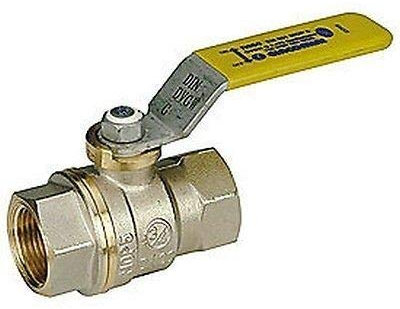 R950 Ventil mit F-F Anschlüssen Hebelgriff R950X004 3/4GIACOMINI