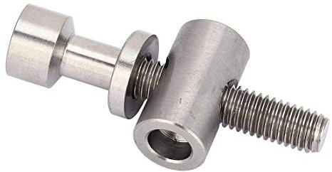 Alomejor M5x30 / 35 / 40mm Fahrrad Sattelstütze Schraube Legierung Sattelschraube Sattelstütze Fahrrad Zyklusschrauben Runde Kopfschraube Für Fahrrad Ersatz