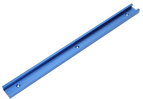 Aluminium T-Schiene Gehrungsschiene Spannvorrichtung Schlitz Gerade Kante Spannwerkzeug Führung 300 mm / 500 mm / 600 mm(500MM)
