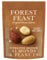 FOREST FEAST Pitmaster Smoked Almonds & Peanuts 8 x 120g | Slow Roasted Mixed Nuts Mix with Oak Smoked Irish Sea Salt, High Protein & High Fibre Snack