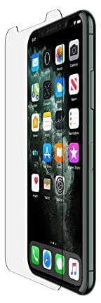 Belkin F8W940zz-AM - Protector de pantalla antimicrobiano ScreenForce InvisiGlass Ultra para iPhone 11 Pro