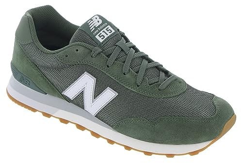 New Balance Herren 515 V3 Sneaker, Deep Olive Green White, 44 EU