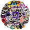 POPNWOW Cartoon Fledermaus Aufkleber 50 Stück, Wasserdicht Vinyl Cute Bat Stickers für Reisekoffer Gepäck Laptop Wasserflasche iPad Smartphone Fahrrad Skateboard Helmet Gitarre