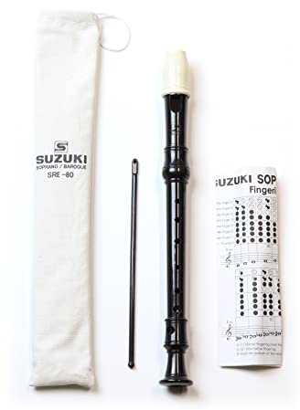 Suzuki SRE-80 3-Piece English Recorder