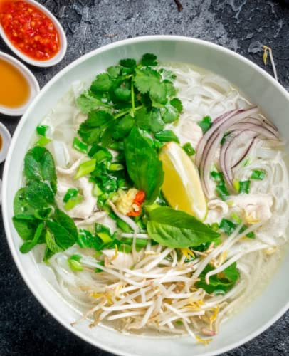 VENTI VINNY Note Taking | Journal Planner Workbook Composition Notebook Self Help | Food, Culinary, Korea, Japan, Sushi, Pho, Noodles, Hot Pot, ... Student, Adult, Chef, Teacher: Wide Ruled