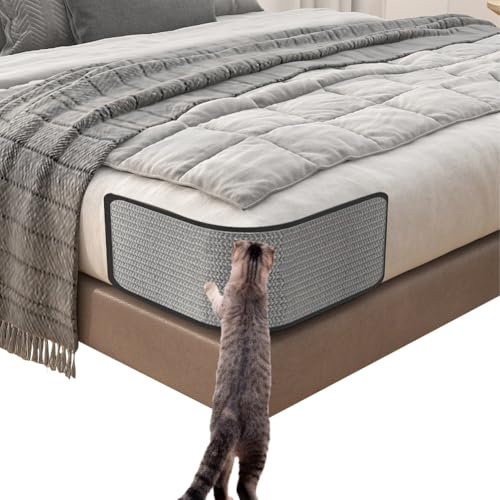 XINCHI Katzenkratzmatte Betten Kratzmatte Katze Katzenkratzbrett Sofa Kratzpappe Wand Dick Kratzbrett Sisal Katzenmöbel rutschfest Katzenkrallen Ecke Kratzschutz Mini Kratzpads Hause