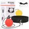 JUNUNDJING Boxing Reflexball, Reflex Ball Reflexball, Boxen Training Ball, Verschiedene Boxbälle mit Kopfband, 2 Bälle