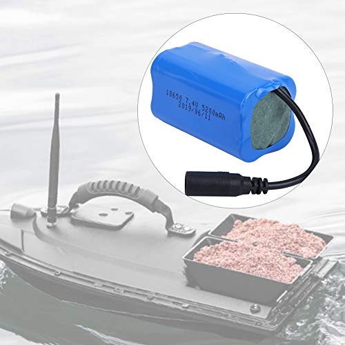 KIMISS Batterie de Mise à Niveau RC, Flytec 2011 5 pour Bateau D'appât de Pêche en Plein Air