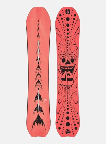 Burton - Snowboard Deep Thinker, rot, Herren – Größe 160 breit – Rot